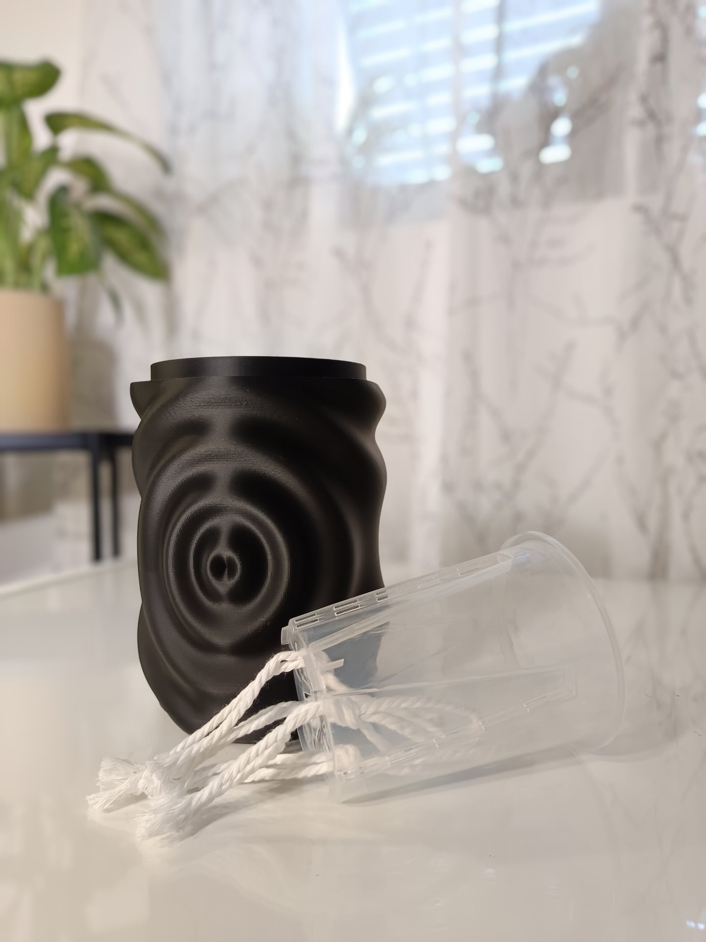 NestPot WaterDrop – Decorative Cage Cover for Aroid Nursery Pots