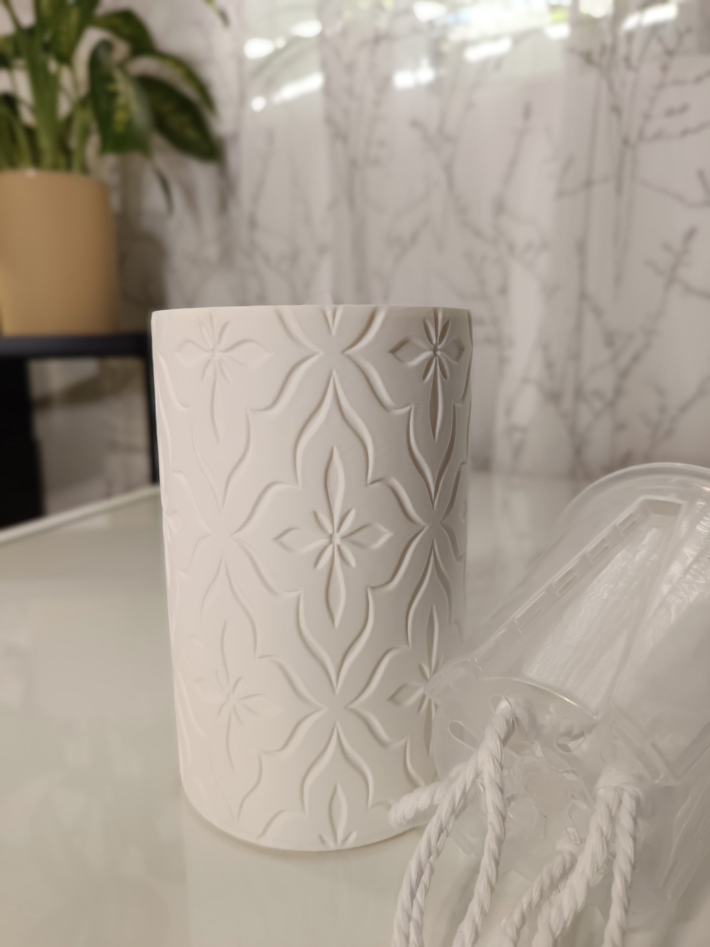 NestPot Flora – Decorative Cage Cover for Aroid Nursery Pots