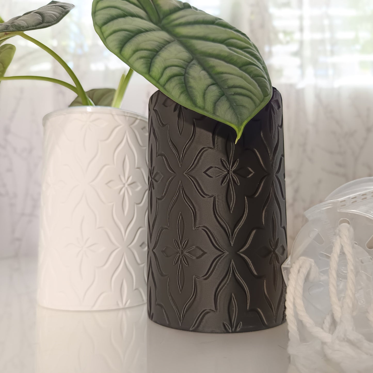 NestPot Flora – Decorative Cage Cover for Aroid Nursery Pots
