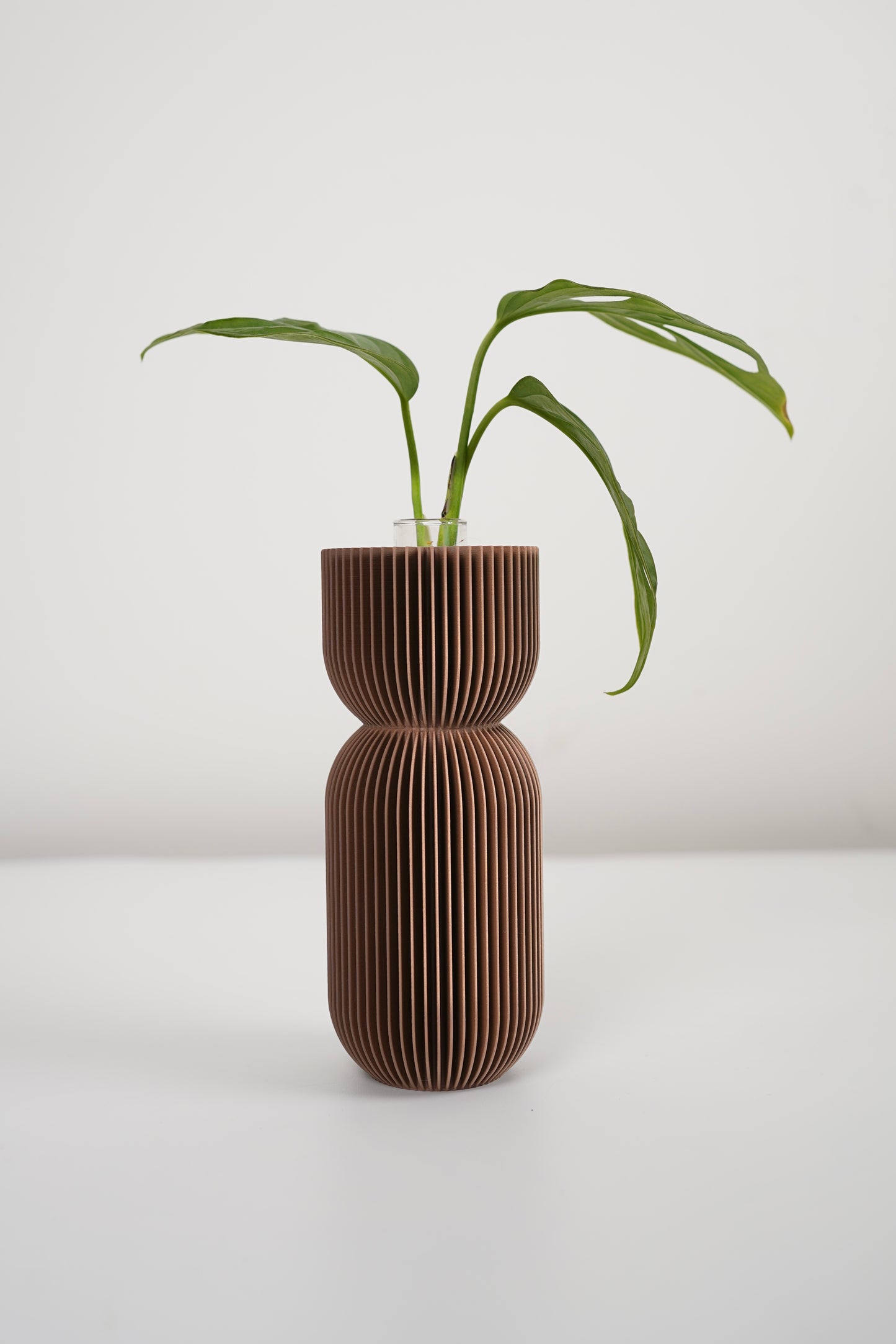 Origami propagation vase set — 3‑piece