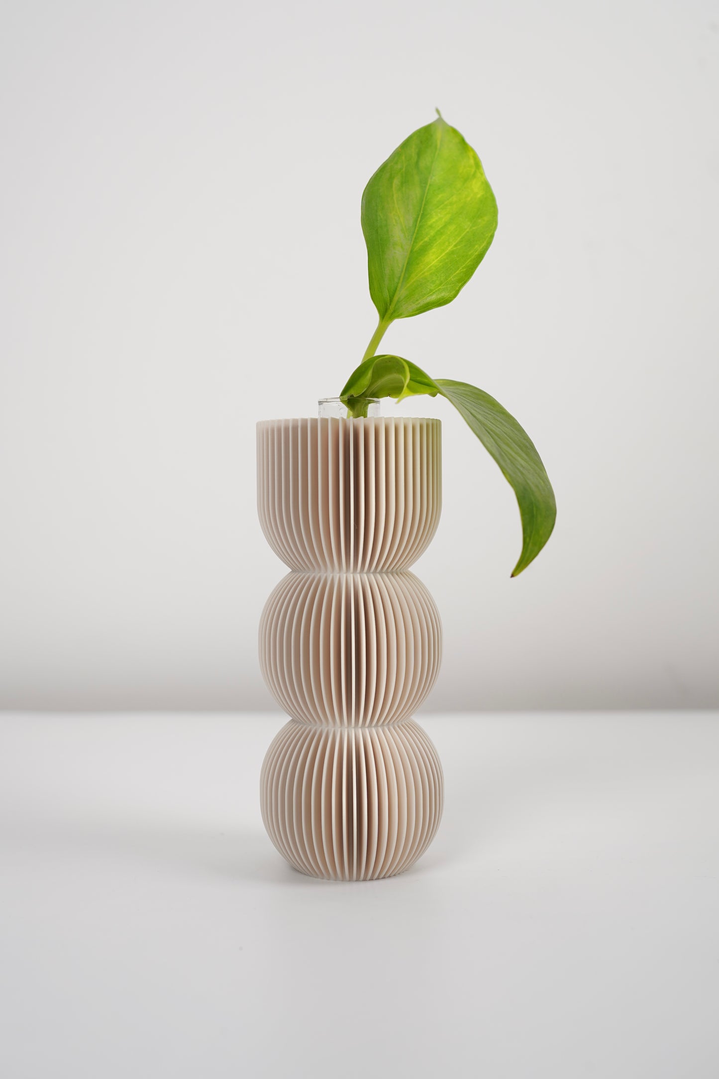 Origami propagation vase set — 3‑piece