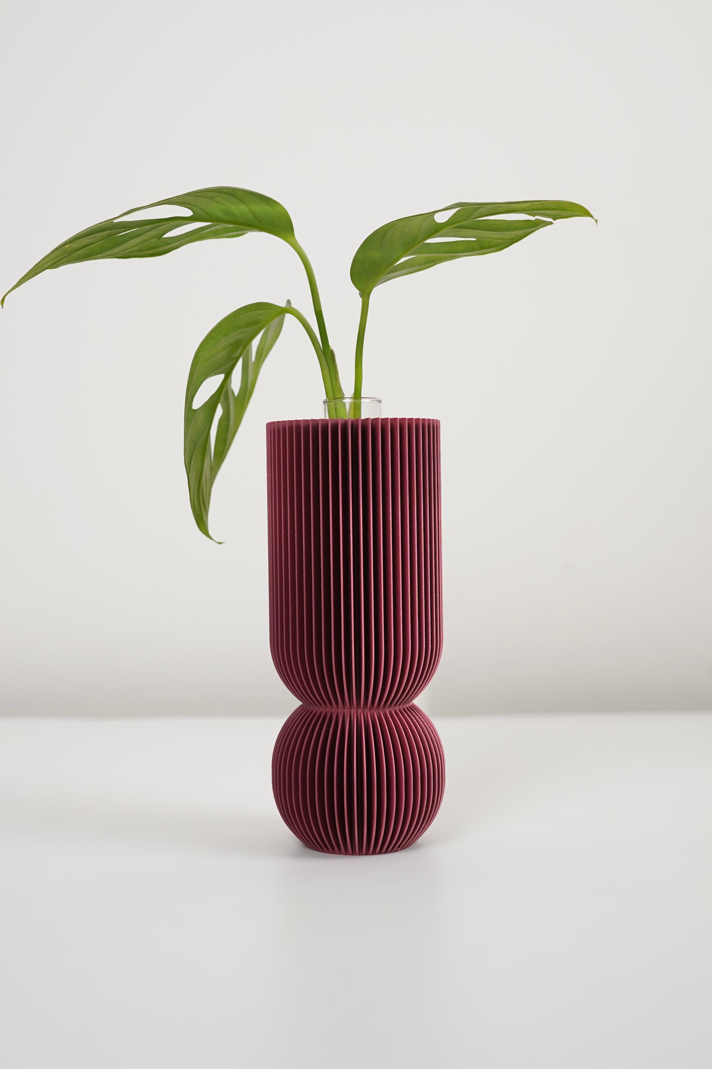 Origami propagation vase set — 3‑piece