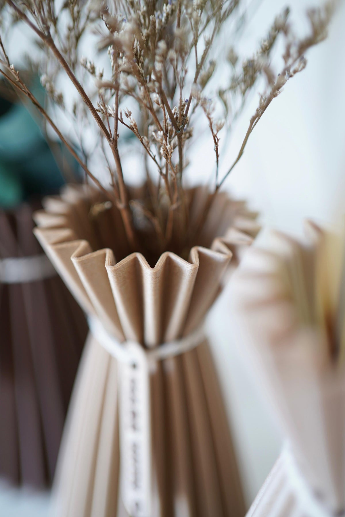 "Origami-Style" Vases Set